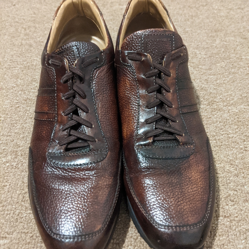 Leather Pakerson Italian slip on shoe